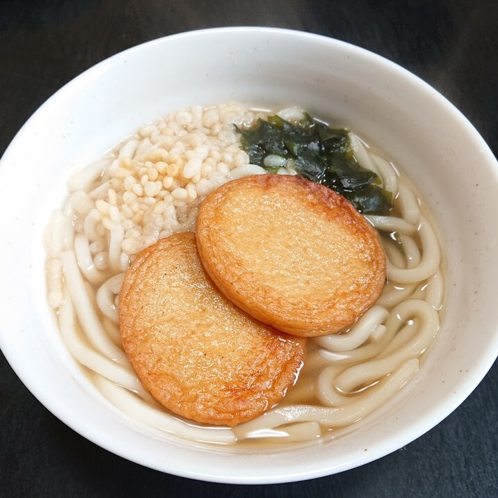 簡単☆京風ひら天うどん